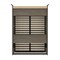 Bestar Versatile 64W Full Murphy Bed, Walnut Grey 42183-000035 - alternate 5